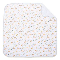 haus & kinder Whimsical Woodland 100% Cotton Muslin Reversible Blanket - Multicolour-image-13