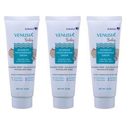 Dr Reddy's Venusia Baby Intensive Moisturizing Cream | For Dry and Ultra Dry Skin | Paraben FreeSulphate FreePhalate Free | Contains Cocoa Aloe Mango & Shea Butters | 75 g x Pack of 3-image-84