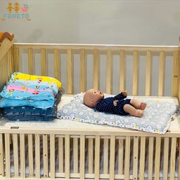Fareto Baby Head Support Pillow With Attached Bed (Pack Of 3) - Multicolor-image-61