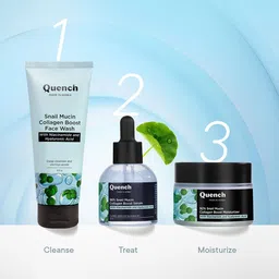 Quench Botanics Snail Mucin Collagen Boost Face Wash -100 ml image 4