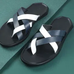 Metro Men Leather Comfort Sandals-picture-32