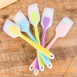 Evafly Silicone Spatula Set with Basting Brush Non-Stick & Heat Resistant Food Grade Safe Assorted Colour - Pack of 4 image 4