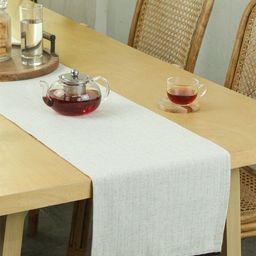 House This Off-White Safaid Table Runner-29
