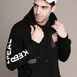 FCUK Typography Printed Hooded Sweatshirt-picture-24