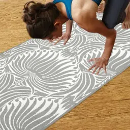 Saral Home Grey Anti Skid Exercise Rug - Set of 1-image-107