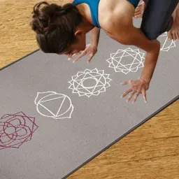 Saral Home Grey Anti Skid Exercise Rug - Set of 1-image-110