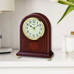 SEIKO classic multicolor wood table clock-40
