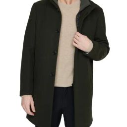Matinique Green Regular Fit Coats-image-77