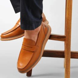 U.S. Polo Assn. Men's Tan Formal Loafers-image-103