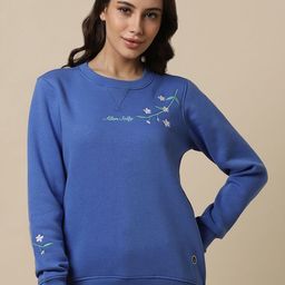 Allen Solly Woman Women Embroidered Sweatshirt-image-120