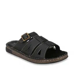 Delize Men's Black Casual Sandals-picture-32