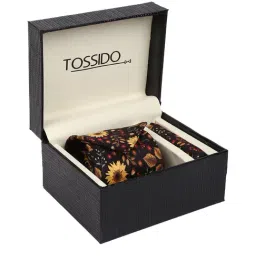 Tossido Multi Printed Necktie and Pocket Square Set For Men-picture-18