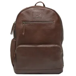Teakwood Leathers 20 Ltrs Brown Medium Backpack-3