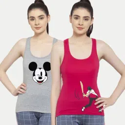 Friskers Multicolor Printed Camisole (Pack Of 2)-picture-48