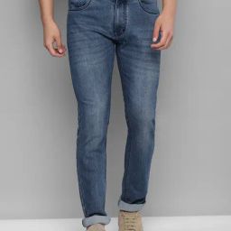 Allen cooper Blue Regular Fit Jeans-picture-25