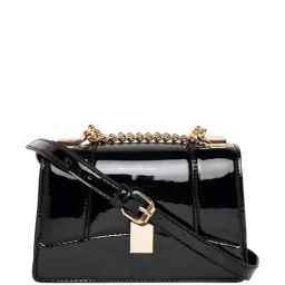 Aldo Crotoruaax Black Solid Small Cross Body Bag-image-121