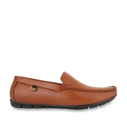 Pelle Albero Men's Tan Casual Loafers-image-42
