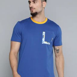 Alcis Blue Slim Fit T-Shirts-image-32