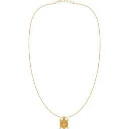 Bhima Jewels 22k (916) Yellow Gold Turtle Pendant With Chain for Women-picture-31