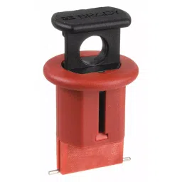 BRADY Pin-Out 9/32 inch Circuit Breaker Lockout, 3WNX8 (Pack of 6)-27