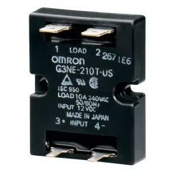 Omron Solid State Relay Tab Terminal 12 V DC Screw, G3NE-220T-US DC12-37