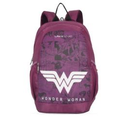 LAVIE SPORT Maroon Printed Laptop Backpack-16