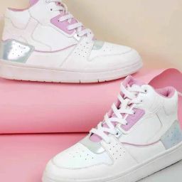 Metro Women's White Ankle High Sneakers-image-40