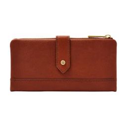 Fossil Lainie Brown Small Leather Wallet-34