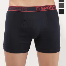 Sporto by Macho Men Pack Of 4 Mid Rise Trunk-picture-14