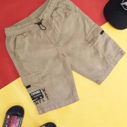 Pantaloons Junior Beige Cotton Regular Fit Shorts-picture-19