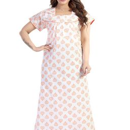 TRUNDZ Women Orange Nightdress-image-137