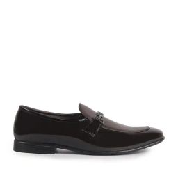 Fausto Men's Brown Formal Loafers-image-73