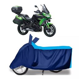 Auto Pearl Two Wheeler Cover for Kawasaki Versys 650 - Cyan, Blue-image-25
