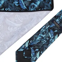 Tossido Multi Printed Necktie and Pocket Square Set For Men image 5