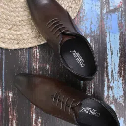 Cobblerz Men's Brown Oxford Shoes-picture-36