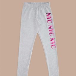 Pantaloons Junior Kids Grey Printed Leggings-29