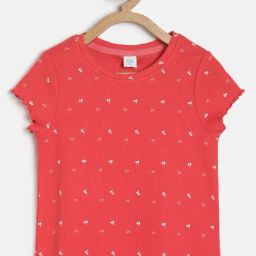 MINIKLUB Kids Red Floral Print Top-picture-47