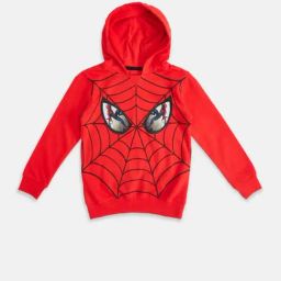 Pantaloons Junior Red Printed Full Sleeves Sweatshirt-image-50