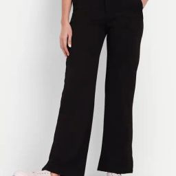 Broadstar Black Relaxed Fit Trousers-picture-27