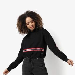 Campus Sutra Black Cotton Regular Fit Hoodie-image-92
