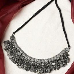 Teejh Sangeeta Silver Necklace for Women-20