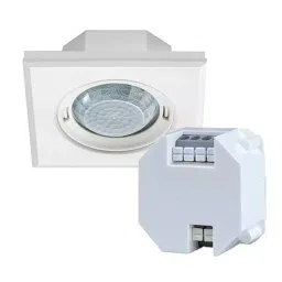 Esylux Presence and Motion Detector Flat Square DALI Set 8m Detection Distance EP10428715-7