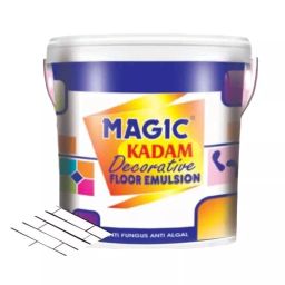 Magic Paints Kadam 1 L White Matte Finish Floor Paint-picture-2