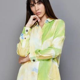 Code by Lifestyle Multicolored Tie & Dye Shirt-image-3