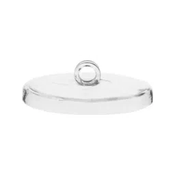 Supertek Clear Quartz Glass Lid For 50 ml Crucible, CHQT12/3 (Pack of 5) image 2
