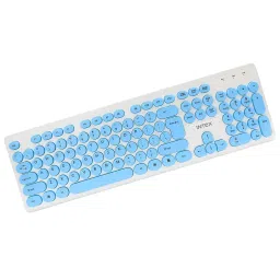 INTEX Classy Keyboard USB Interface Wired Connectivity Blue, White, IT-KB335-picture-47