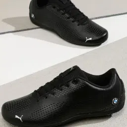 Puma Kids BMW MMS Drift Cat 5 Ultra II Jr Black Sneakers-image-35