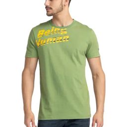 Being Human Green Regular Fit Printed T-Shirt-picture-42