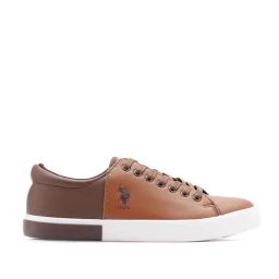 U.S. Polo Assn. Men's Tan Casual Sneakers-image-89