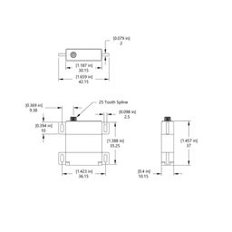 HiTec D145SW 32-Bit, Wide Voltage, Steel Servo image 4
